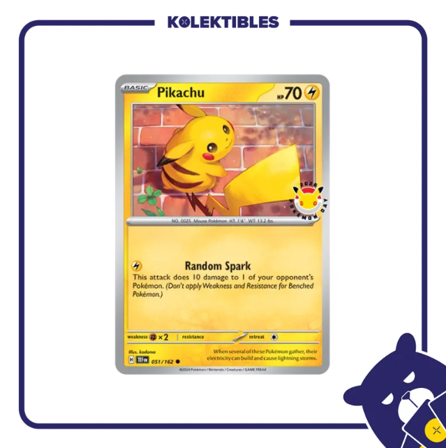 pikachu spark pokemon card Amazon.com: Pokemon - Pikachu ex 057/191 main image 0