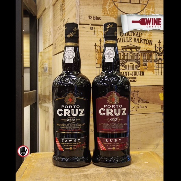 PORT WINE Porto Cruz Tawny Ruby Port Sweet Wine 750mL Winecartel