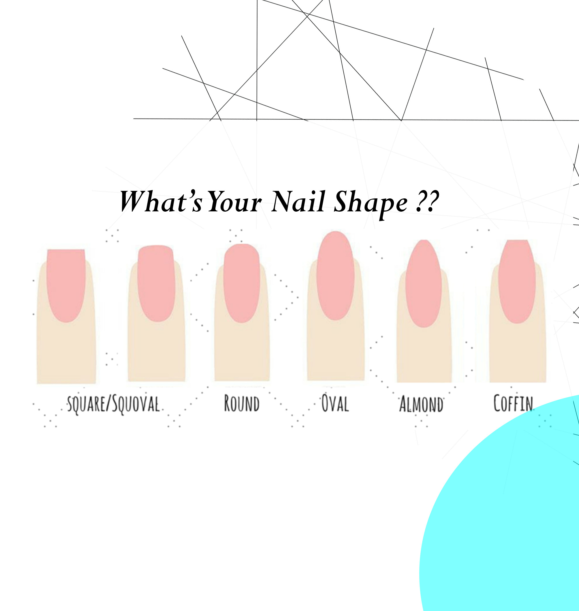 What's Your Nail Shape ??? | Kursus Academy Nail Art & Eyelash ...
