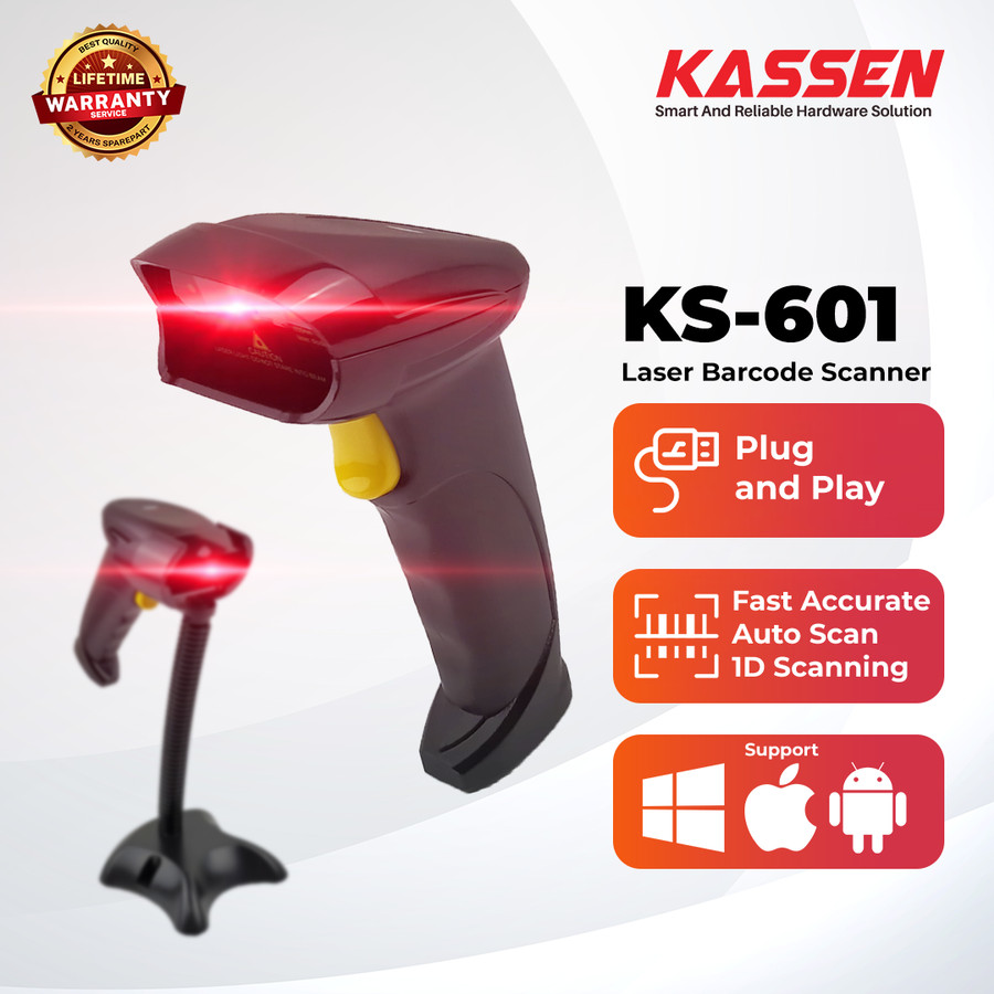 KASSEN KS-601 1D USB | Surya Cakra Infokom