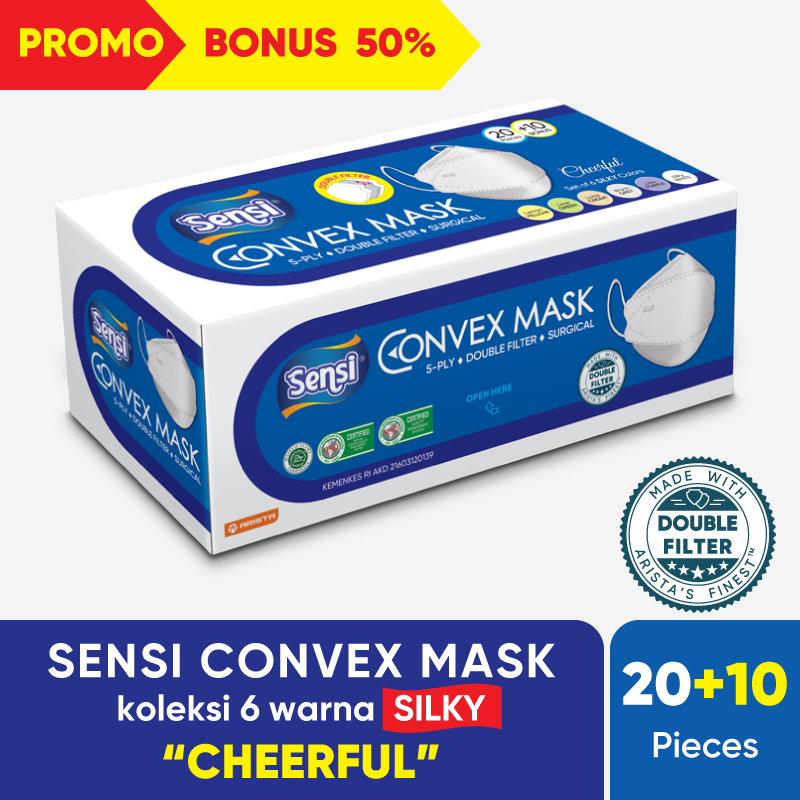 SENSI CONVEX MASK 20+10 FLASHY | Sensi Official Online Shop