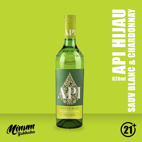Api Minum API Hijau Sauv Blanc & Chardonnay 620ml | Minum Yuk Kaka