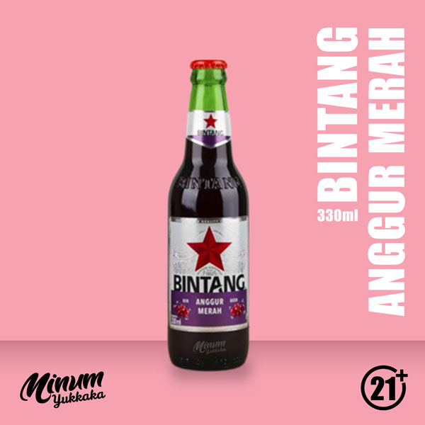 Bintang Anggur Merah Botol 330ml Minum Yuk Kaka