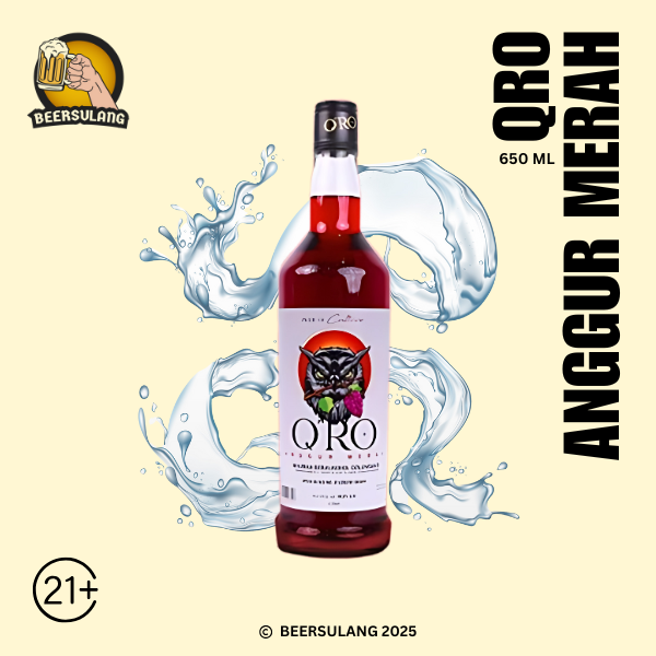QRO Anggur Merah 650ml