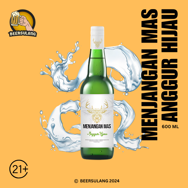 Menjangan Mas Anggur Hijau 600ml