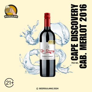 Cape Discovery Cab. Merlot 2016 750ml