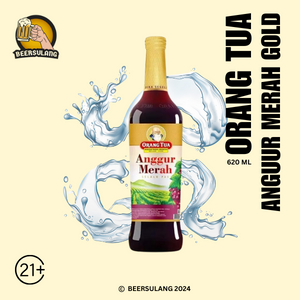 Anggur Merah Gold Cap Orang Tua 620ml