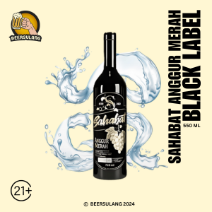 Sahabat Anggur Merah Black Label 550ml